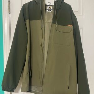 Men’s Voyager rain jacket. Brand new without tags. No wear or stains.